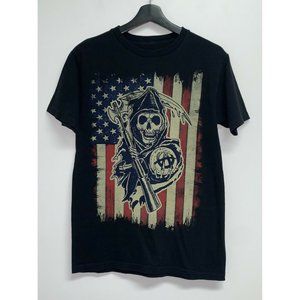 Sons Of Anarchy Mens TShirt Size S Tee SOA Road Gear Black Officially Licensed
